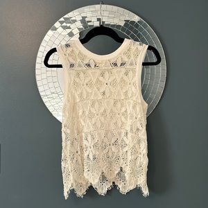 Anthropologie Lace Tank